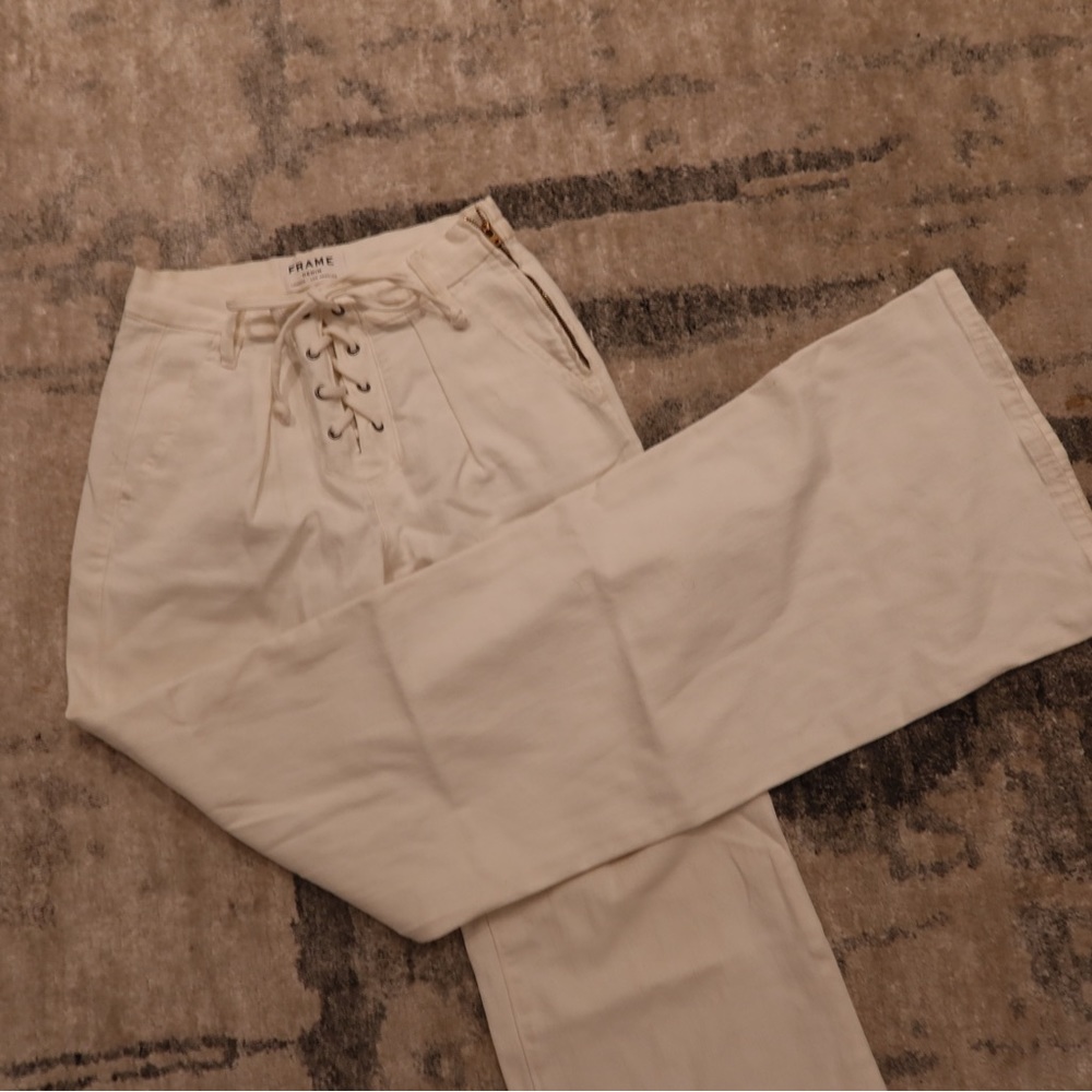 Frame Denim wide leg pant 24